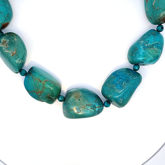 Chunky Turquoise Necklace