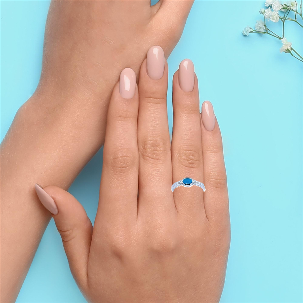 Colored Stone Rings  -  Women'
