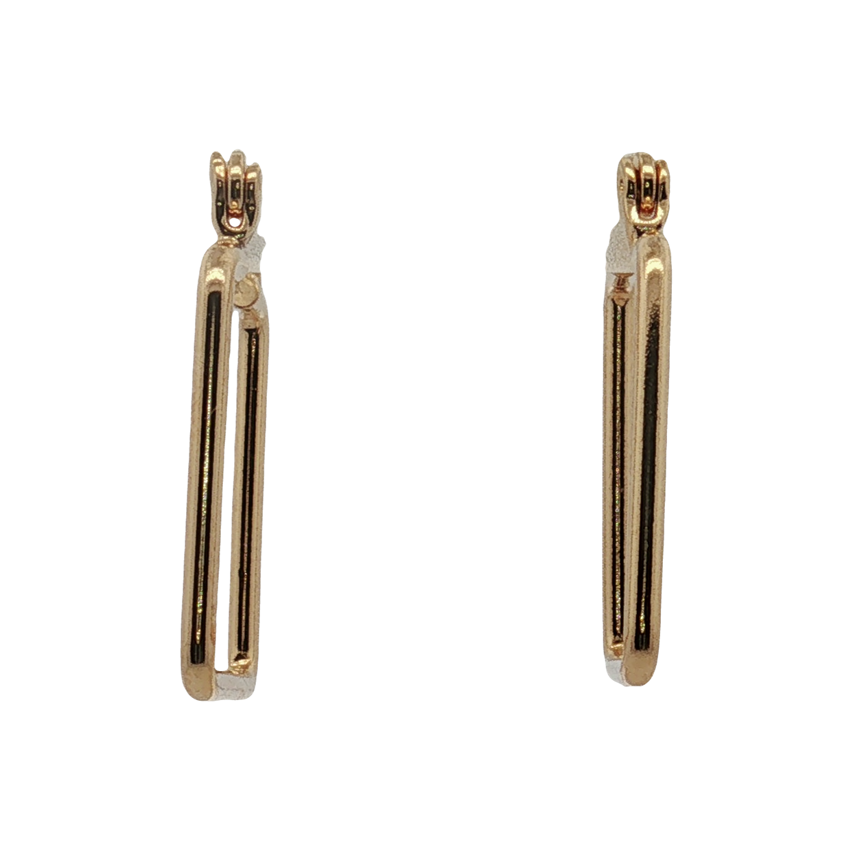 Gold Filled Square Hoop Earrings