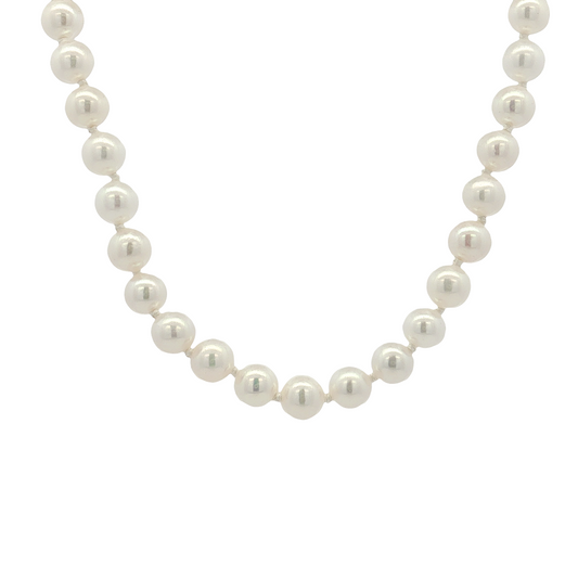 14K Yellow Gold Freshwater Pearl Strand