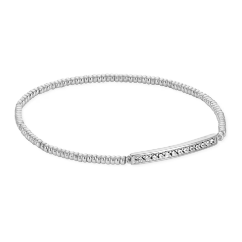 Addison Stretch Bracelet in Silver
