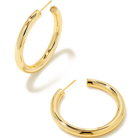 Precious Metal (No Stones) Earring