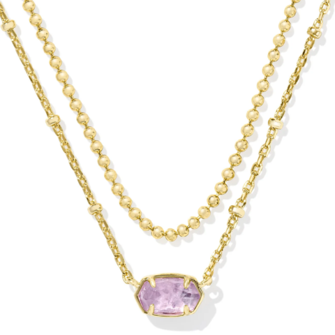 Colored Stone Necklace
