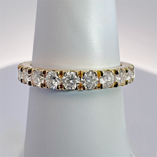 14K Yellow Gold Wedding Band