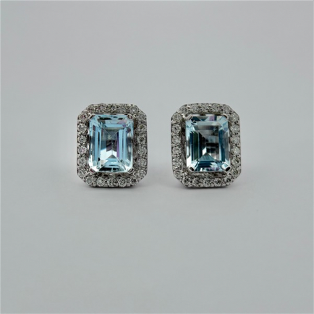 Colored Stone Earring
