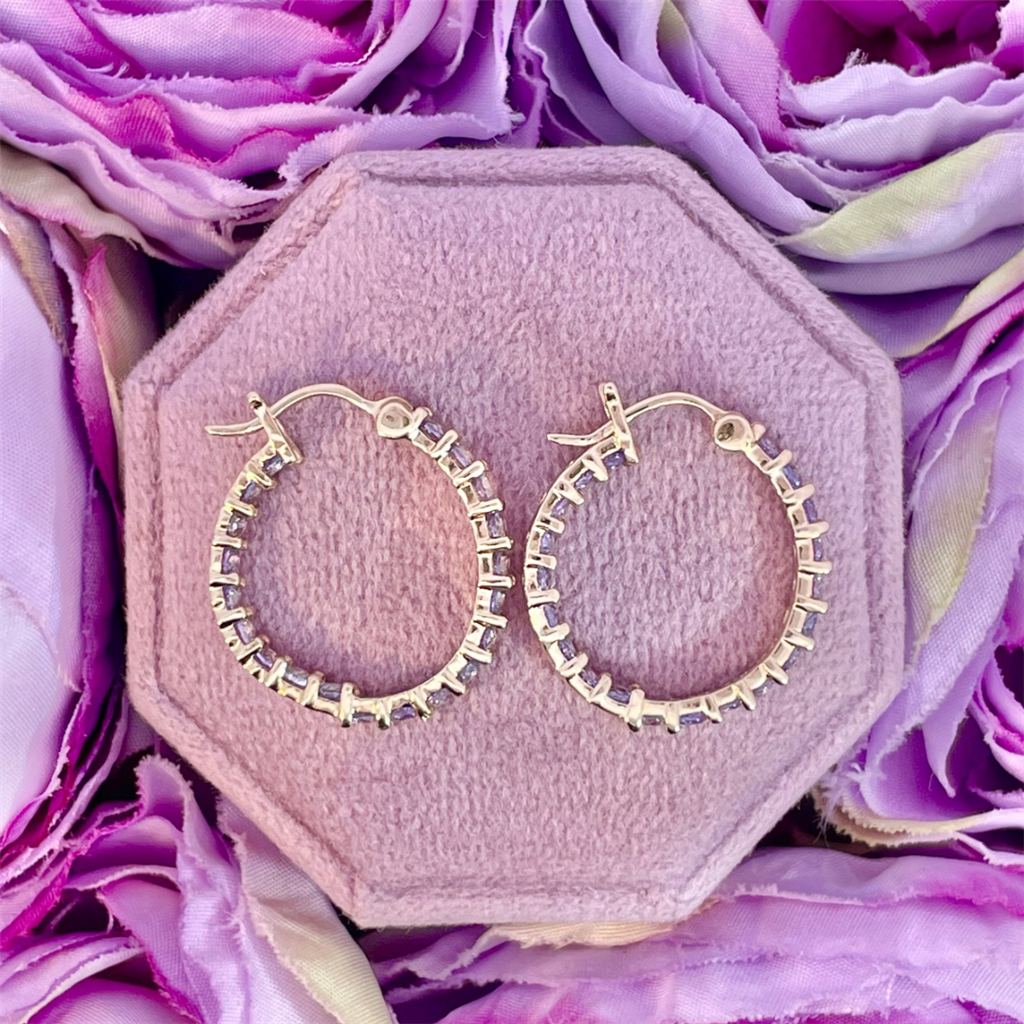 Colored Stone Earring