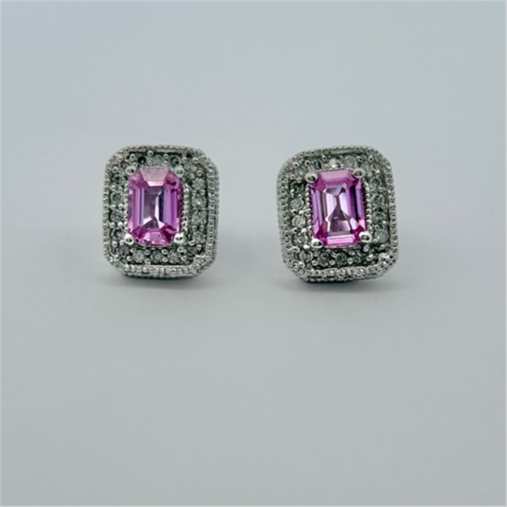 Colored Stone Earring