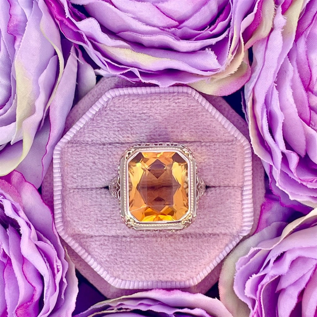 Colored Stone Rings  -  Women'