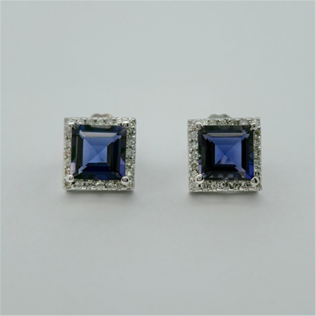Colored Stone Earring