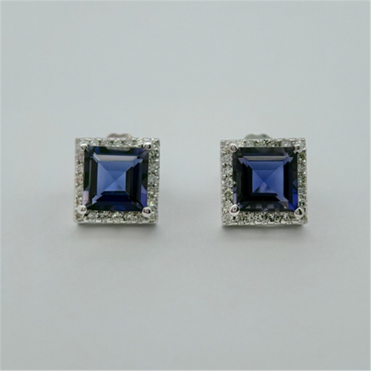 Colored Stone Earring