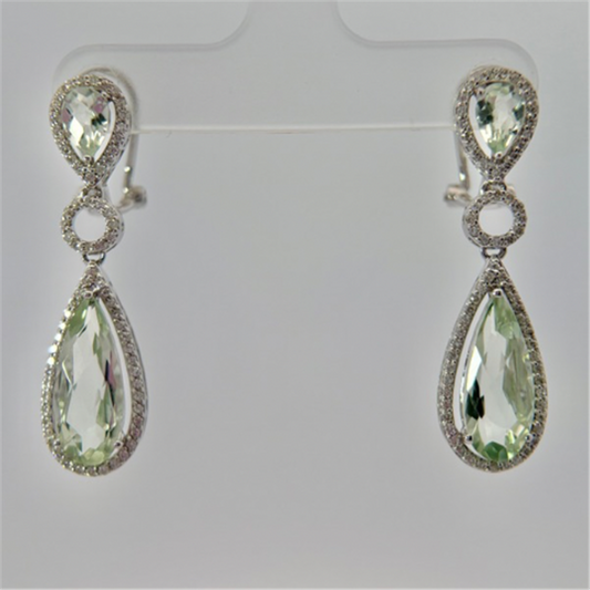 Colored Stone Earring