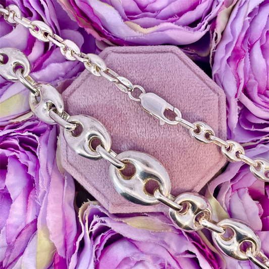 Estate-925 Sterling Silver Fashion Necklace