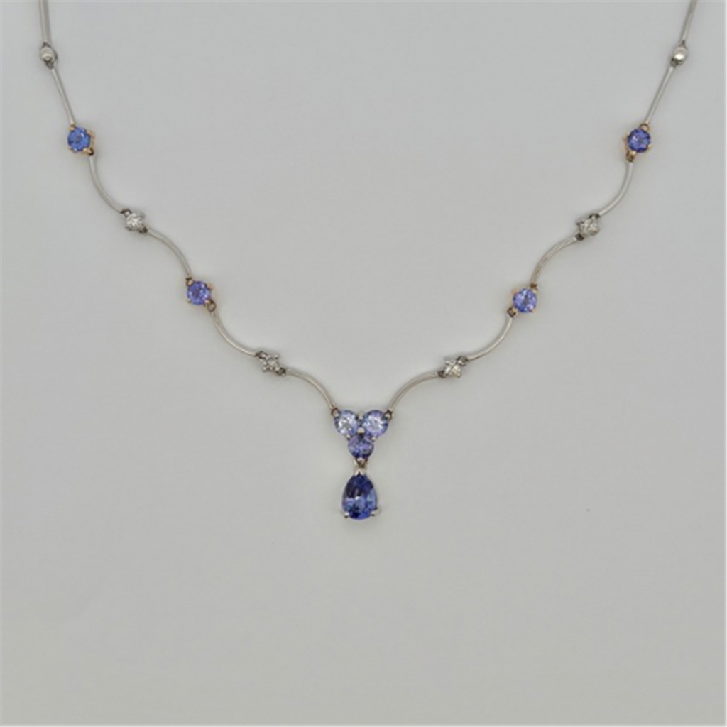 Colored Stone Necklace
