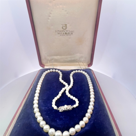 Vintage Mikimoto Pearl Strand