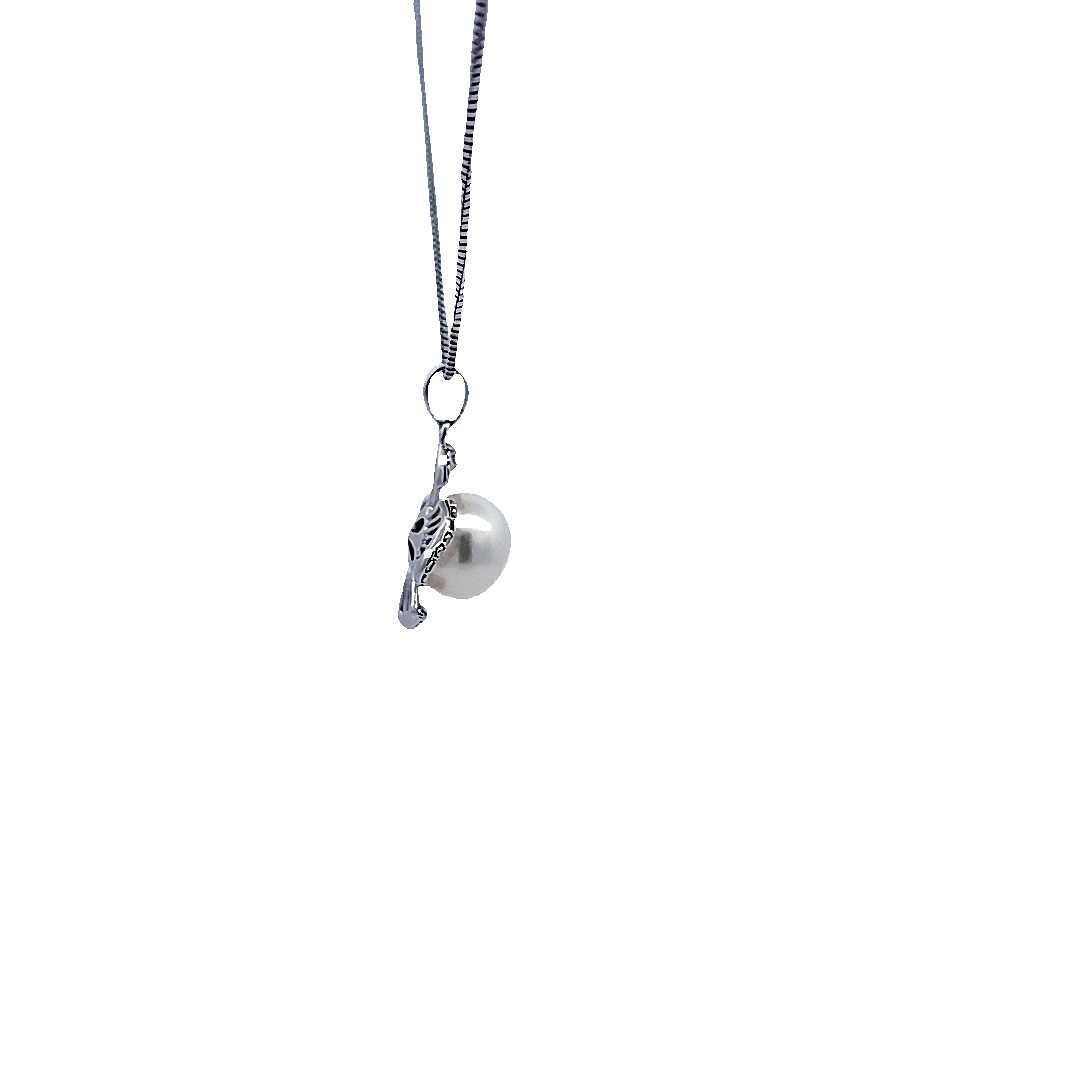 Sterling Silver and Freshwater Pearl Necklace