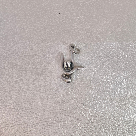 Estate - James Avery Vintage I Love You Hand Charm