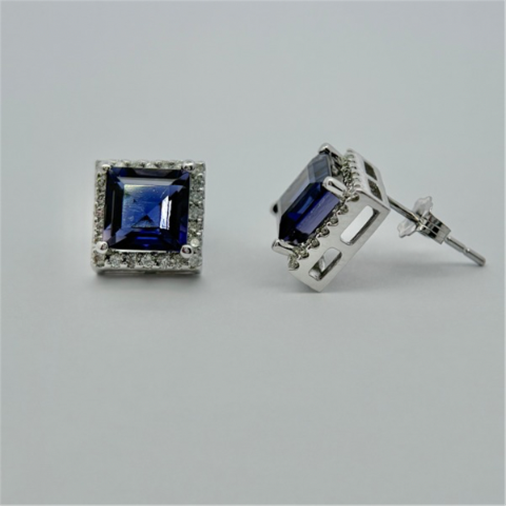 Colored Stone Earring